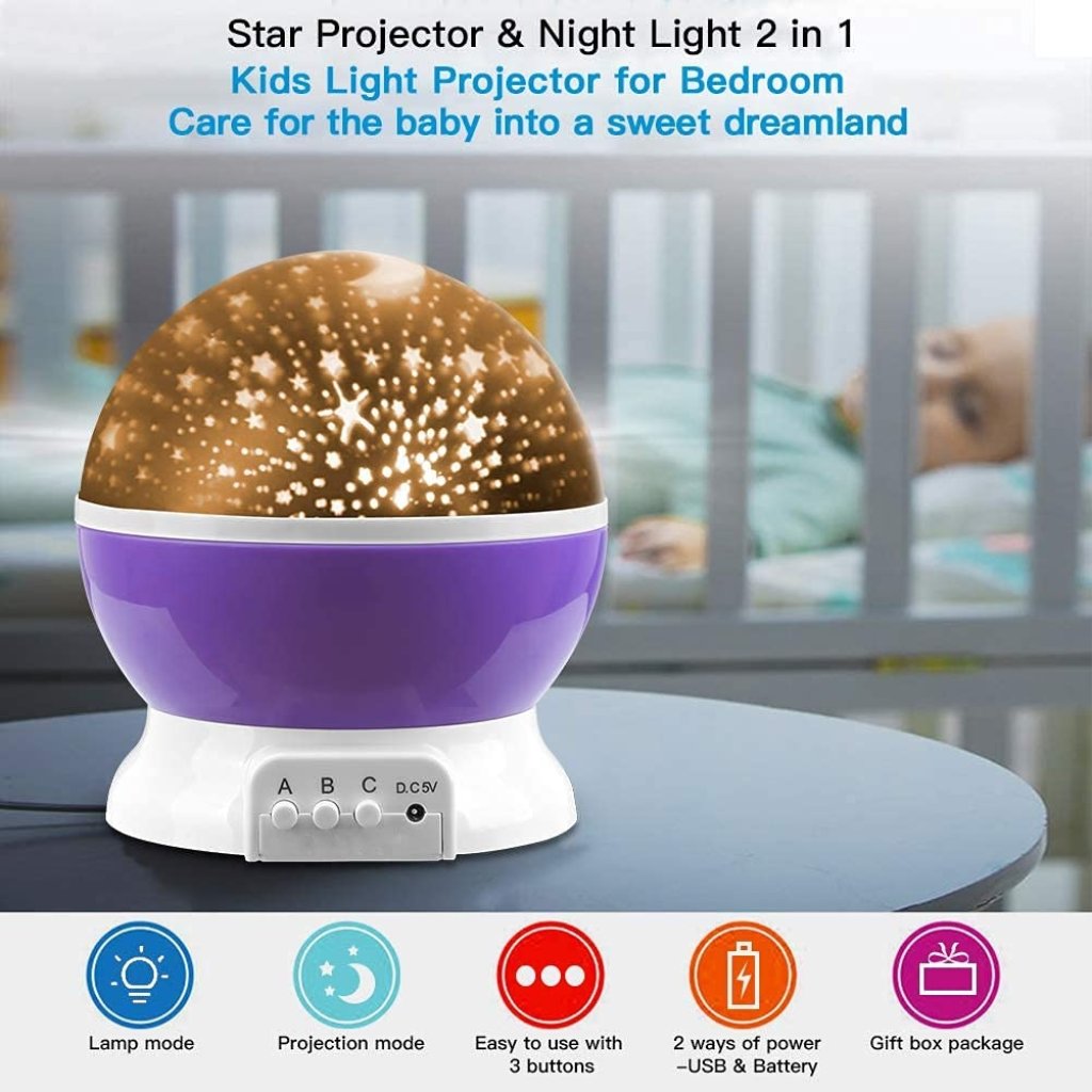 Starry Sky Night Light Projector