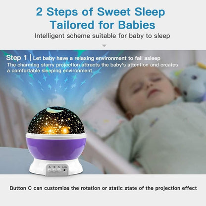 Starry Sky Night Light Projector